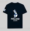 Finlande Finlandais Finn FIN Helsinki Vêtements Unisexe T-shirt Manches Courtes Unisexe Équipe Nationale Pays 2026 Mode d'Été T-shirt