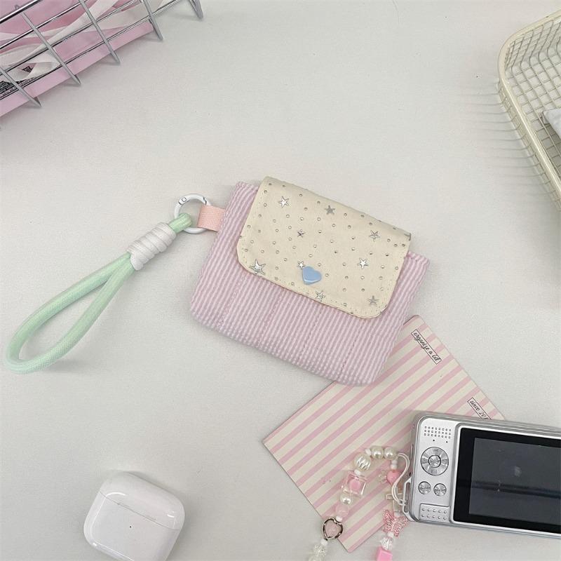 Cute Stars Storage Bag Makeup Bag Menstrual Towel Bag Small Wallet Travel Storage Bag