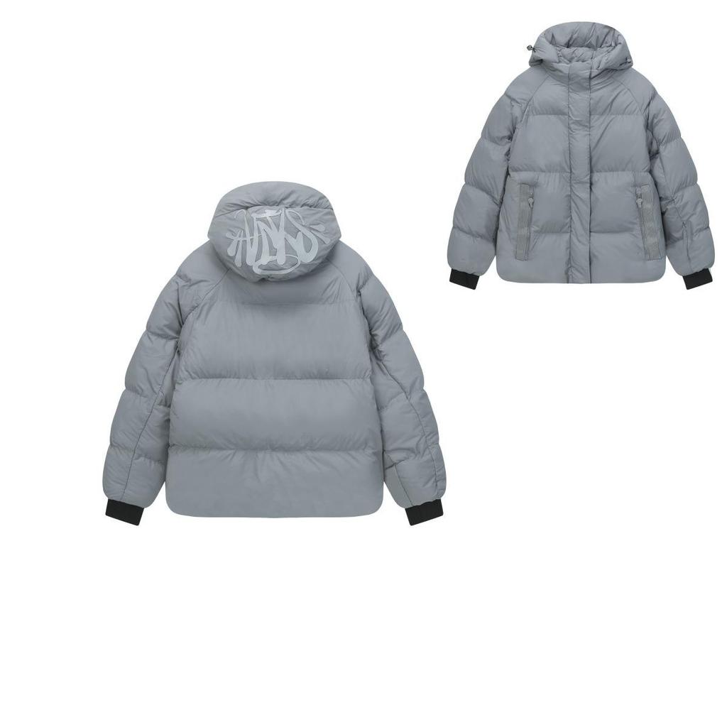 Trapstar Men's Winter Embroidered Hooded Down Jacket - American Street Hip Hop Style