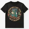 Adventure Is There Graphic With Backpack Theme Unisex T-Shirt