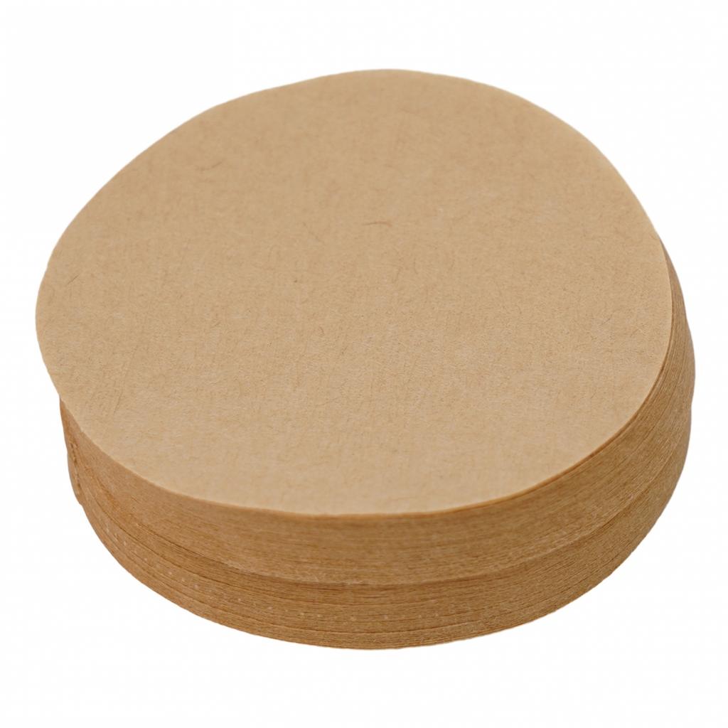 100 Stück Kaffeefilterpapier Rohholzpulpe Nagelneu