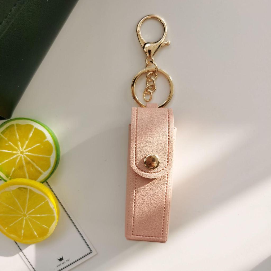 Korean Creative Lipstick Keychain Pendant - Gift or Carry-on for Bags and Cars