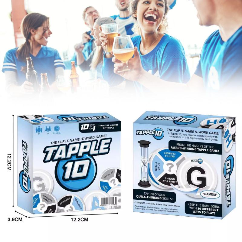 Tapple Englisch Kartenspiel Interaktiver Spaß Lernspiel Für Alle Altersgruppen