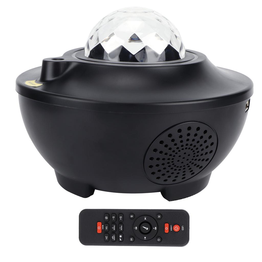 LED Star Projector Light Remote Control Projection Lamp Bedroom KTV Bar Decoration for Bluetooth
