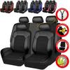 Car Seat Cover Full Set Cloth Universal Polyester Breathable Washable Suitable For Car Truck Van Suv Car Accessories