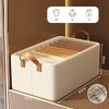 Fabric Storage Bin Box With Handles, Storage Basket Clothes Organizer Blanket Container, Large Clothes Storage Box