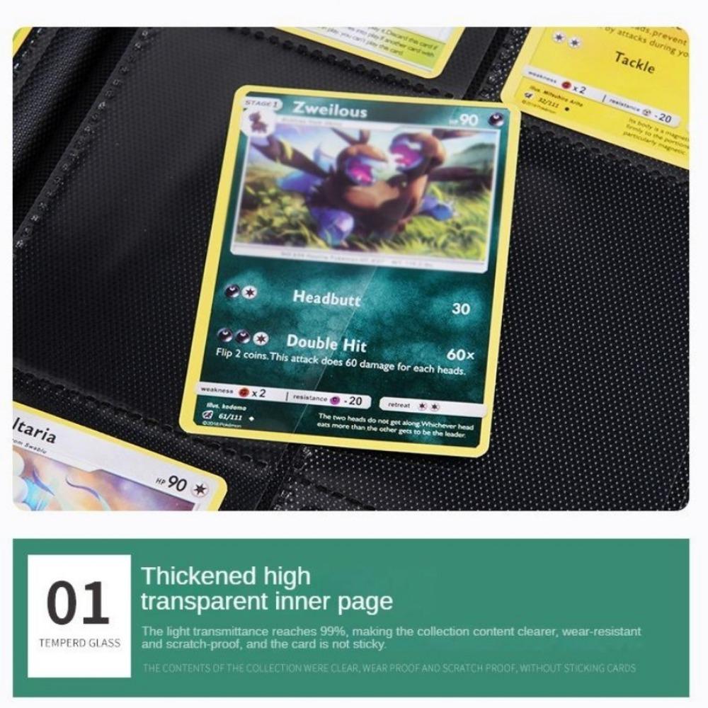 Macaron 3-inch with 160 Card Slots for Vertical Placement of Polaroid Small Cards, Photos, Star Chasing Collections, Business Card Storage