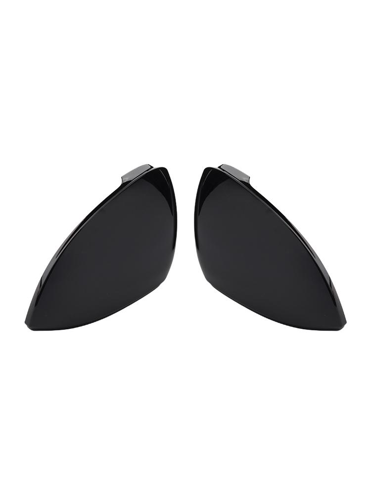 5H0857537 5H0857538 Black Pair Mirror Cover Rear View Side Mirror Cap For Golf 8 2020-2024 Replacement Automobiles Parts