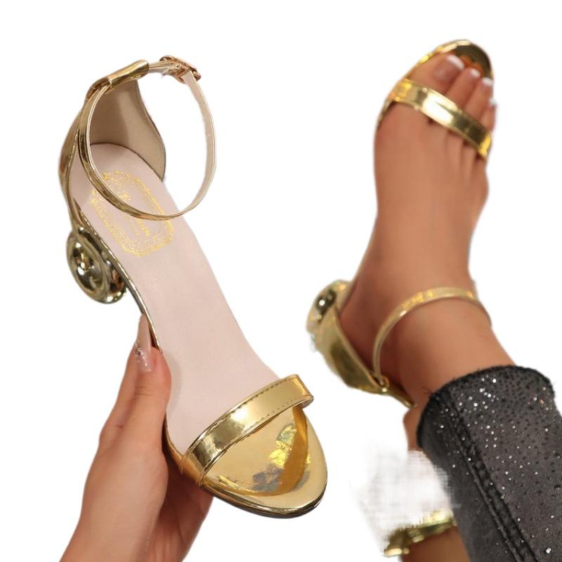 Fashion Summer Women Sandals Trend Strange Wedge Heel Shoes Outdoor Trend Sandals Anti-slip Elegant Women Party Wedding Pumps Large Size