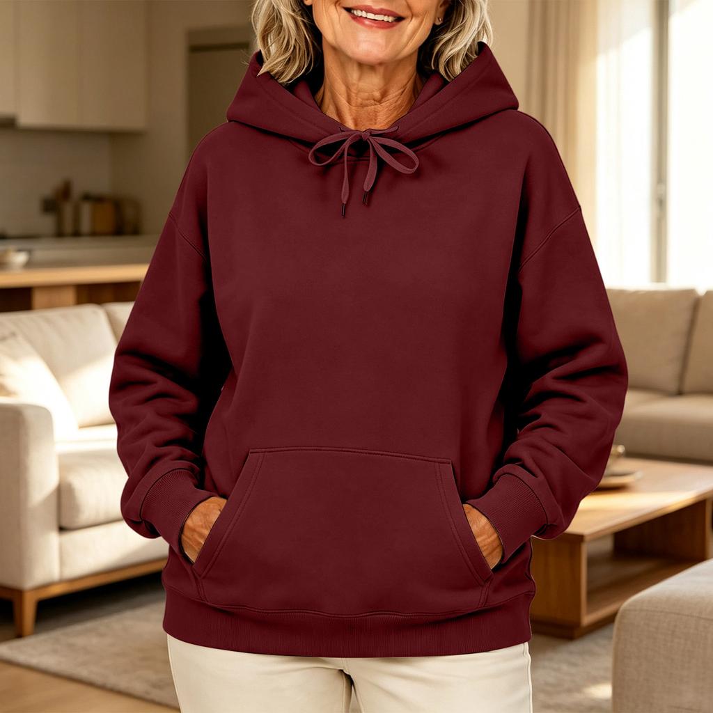 Women's Hoodie Loose Fit Oversized Trendy Sweatshirt Long Sleeve with Hood for Casual Daily Wear