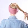 Autumn and Winter Knitted Hair Accessories Hair Band Cross Head Cover Elastic Warm Women's Sports Hair Band