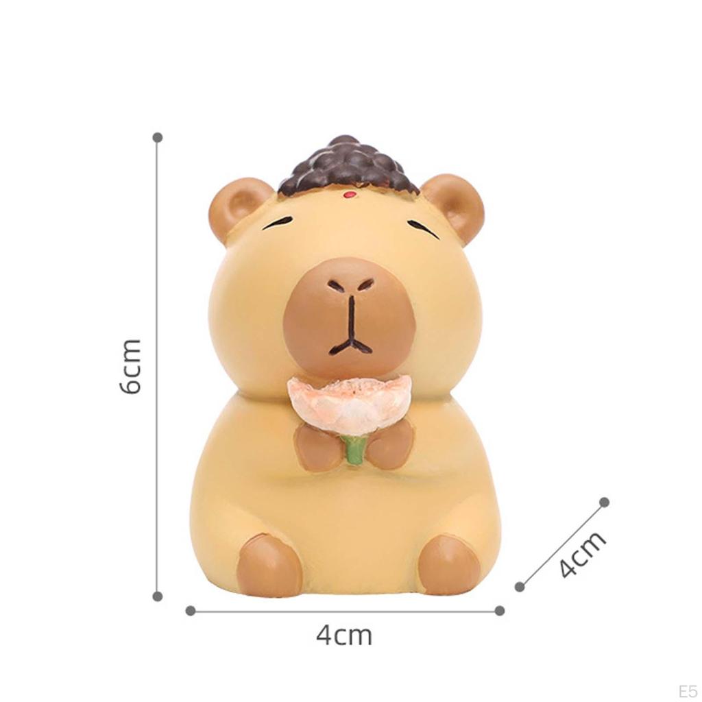 Adorable Capybara Miniature for Home Decor