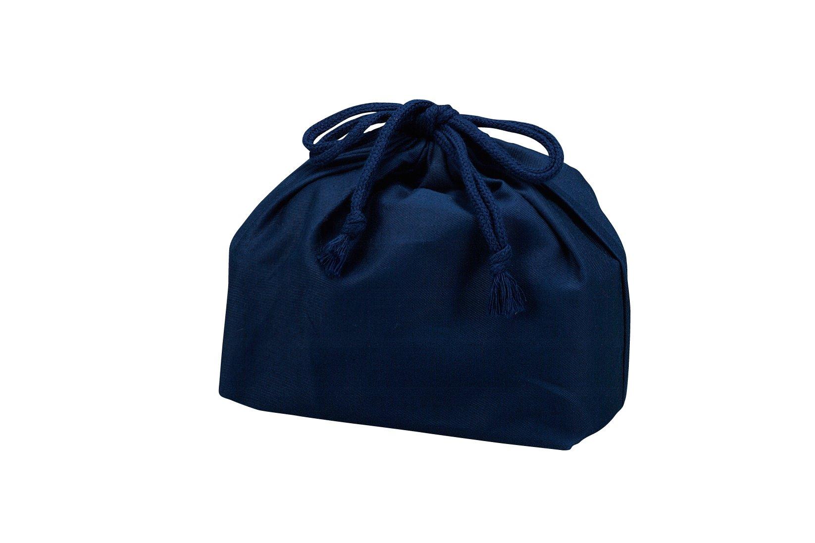 

Tatsumiya Drawstring Navy W21cm x x H18cm Men s Bag, 53870, Blue, Approx. D9.5cm