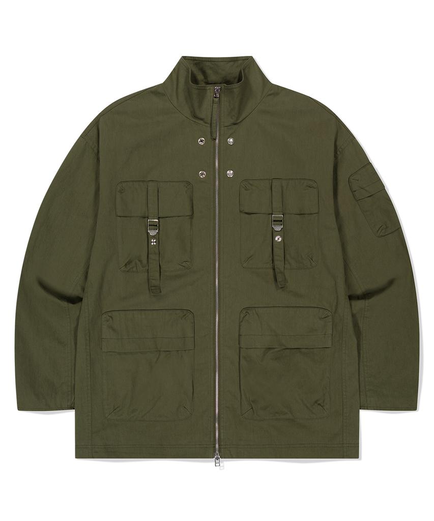 Mahagrid Washed Field Jacket Khaki(Mg2Ffmb930A)