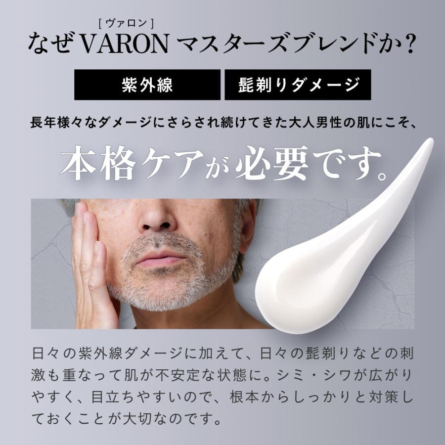 VARON Masters Blend All-in-One Serum 120mL Approximately 2 months supply Quasi-drug Mens Skincare Tranexamic Acid Lotion Beauty Cream