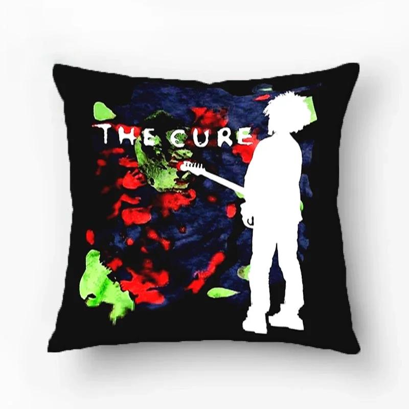 Home Decor Pillow Covers Furniture Robert Smith Luxury Sofa Cushions Art Cushion Cover Decorative Pillowcases The Cure Pillows