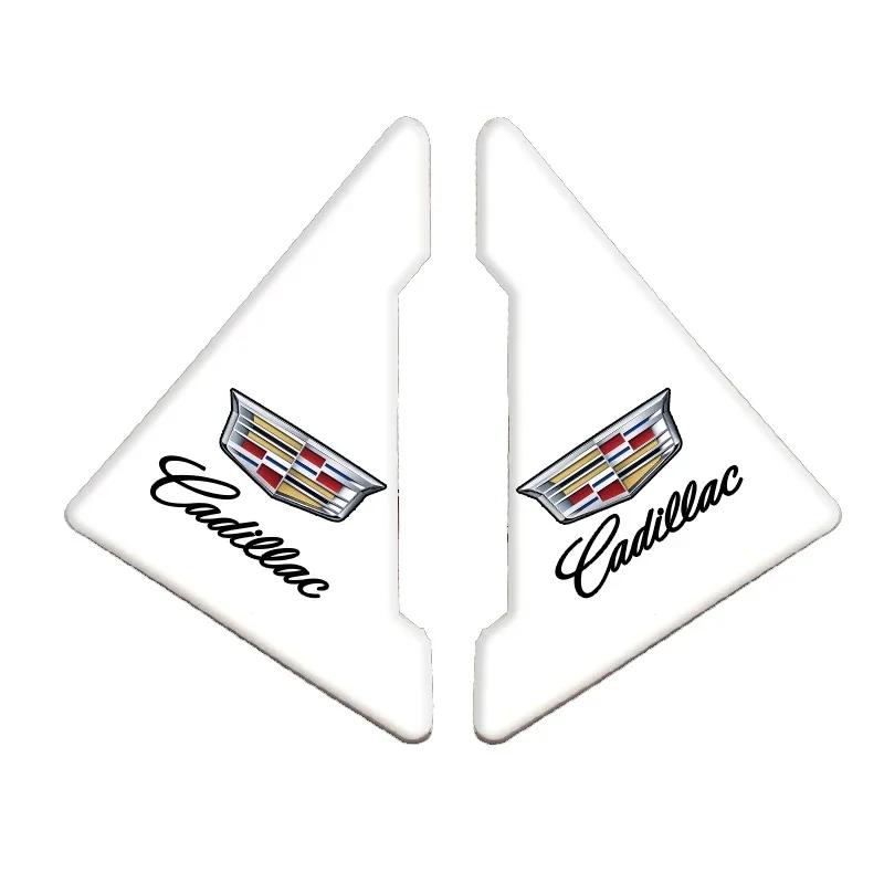 

2Pcs Car Door Bumper Anti-Collision Strip Stickers for Cadillac CTS ATS SRX XTS XT5 Escalade STS CT5 CT6 BLS Deville Accessories білий