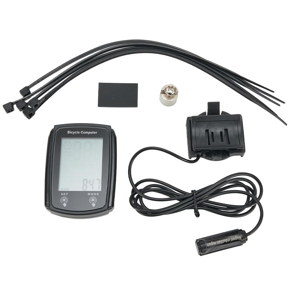 Bicycle Computer Set Tool Waterproof Wired Speedometer