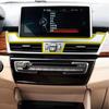 Car Center Control Under Navigation Screen Decorative Panel Sticker For BMW F45 F46 2 Series Auto Styling Interior Accessories