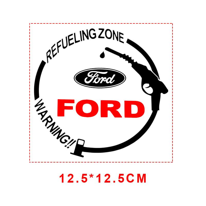 1 Peça Adesivos Tampa Tanque de Combustível Carro Vinil Decoração Moda Estilo Automotivo Para Ford Focus MK1 MK2 MK4 MK3 Fiesta Line Kugo Transit Escape Fusion Explorer