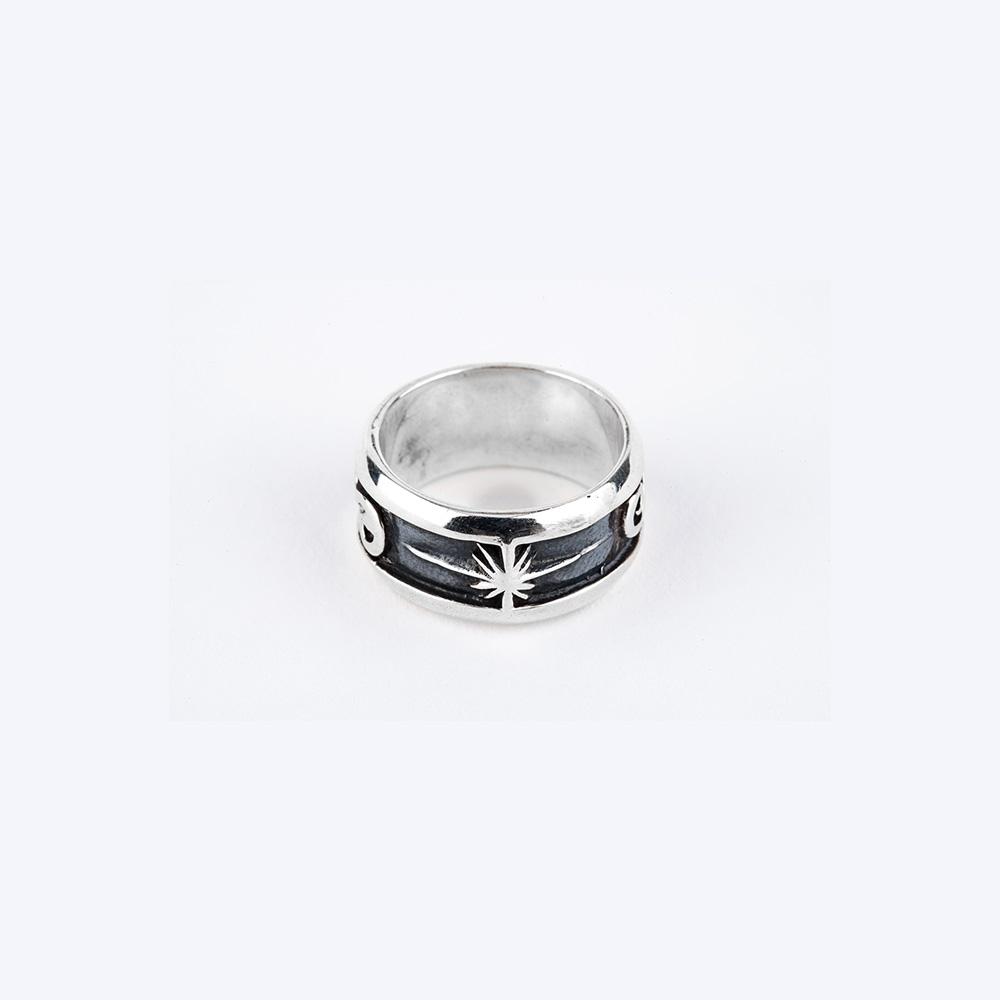 Froid Wave Star Ring [925 Sterling Silver]