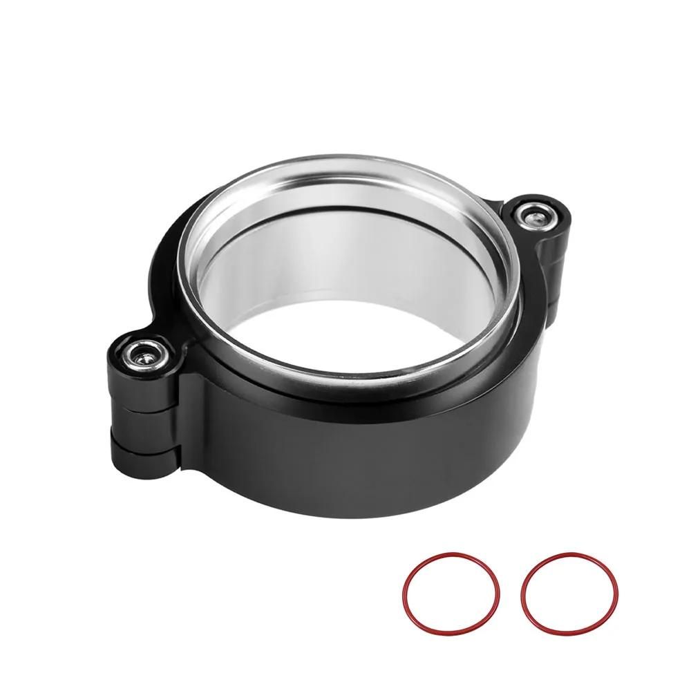 2"/2.5"/3"/3.5"/4" OD Turbo Intake Intercooler Pipe Aluminium Exhaust W System Exhaust HD V-band Clamp Assembly Anodized Clamp