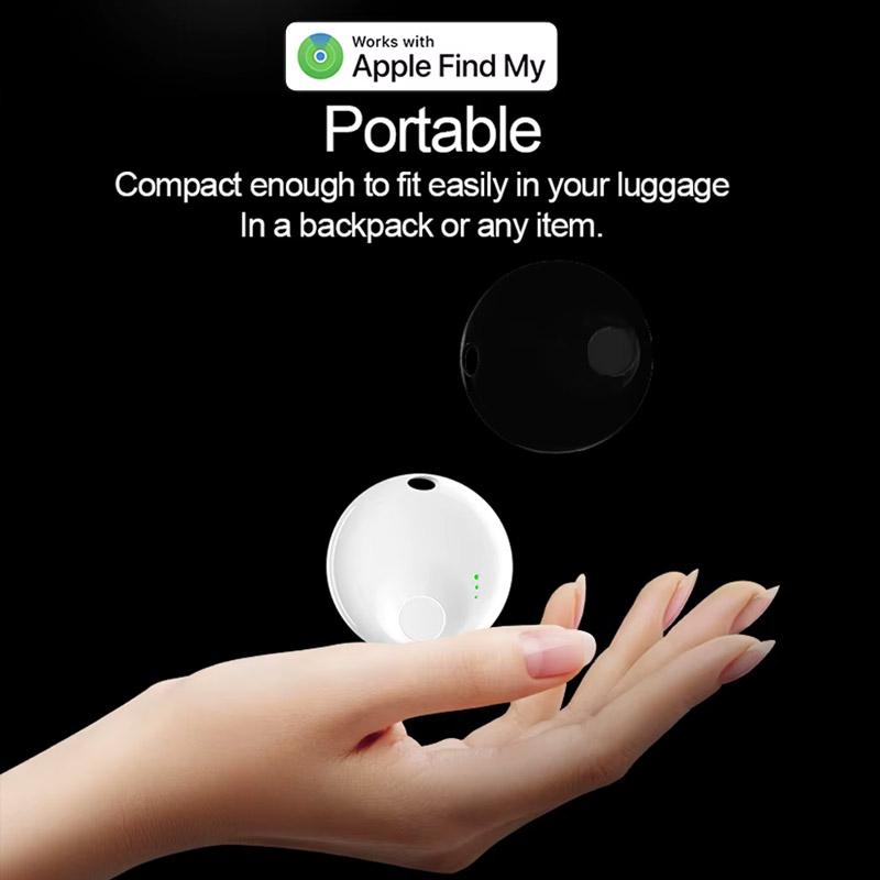 Mini Smart GPS Tracker Tag For IOS Apple Find My App MFI Certified Anti Lost Locator Device For Car Keys Pets Kids Finder Access