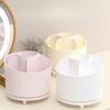 Desktop Rotating Makeup Brush Storage Holder Cosmetics Shelf Desktop Dressing TableEyeshadow BrushLipstick Box Pen Holder