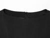 European American Style Women's Fashion Pleated Pocket Short Dress