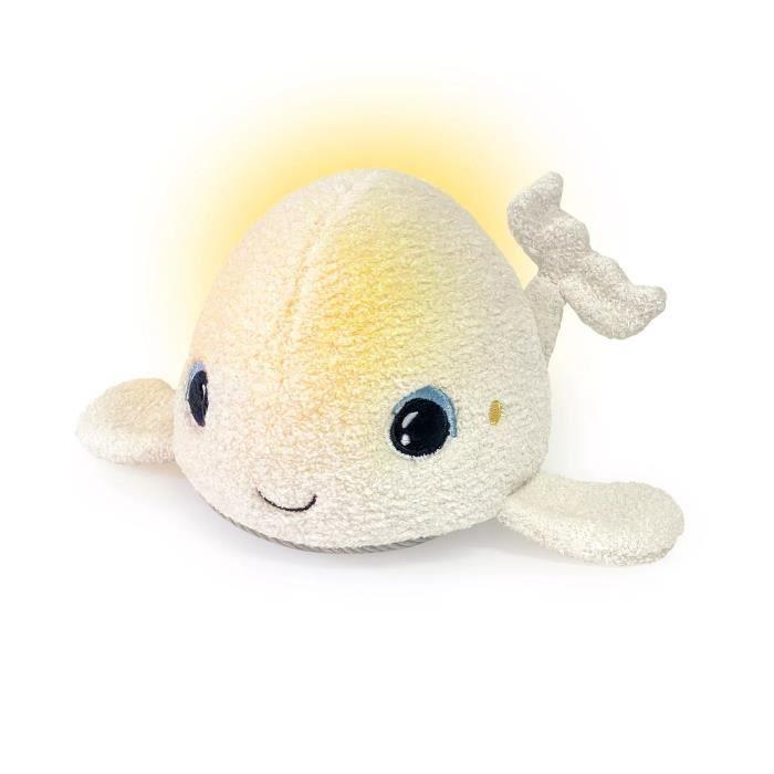 BELUGA - Peluche veilleuse et bruits blancs bianco