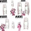 Nikke Victory Goddess Cosplay Wig In Light Pink And White