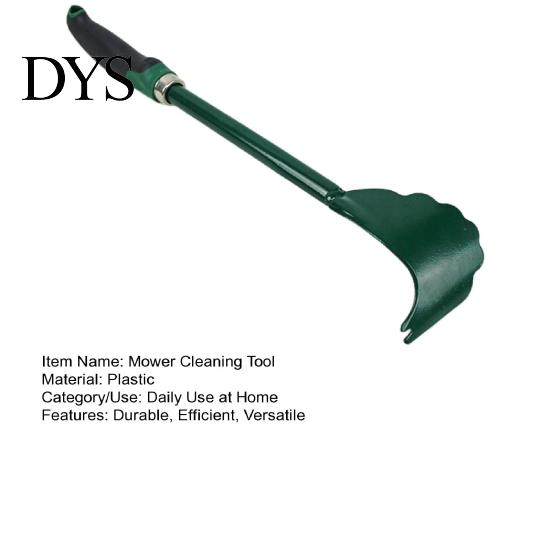 Cleaner with Telescoping Pole Mower Deck Scraper Long Handle Debris Removal Multi-Functional Efficient Tool Lawn Cleaning for Maintenance Lawnmower
