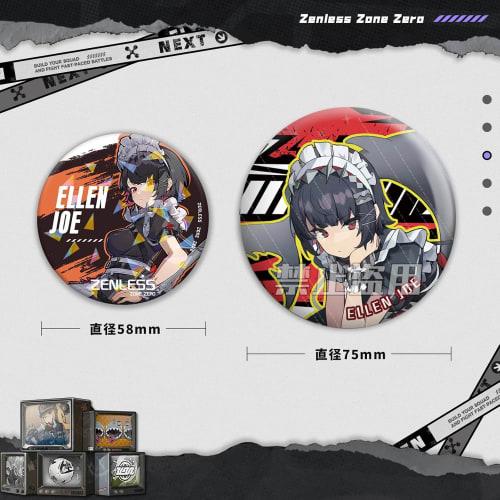 DIROLVON Zenless Zone Zero Goods Ellen Lucky Bag Set with Badge, Acrylic Stand, Backpack, Keybolter, Birthday Gift (Ellen Joe)