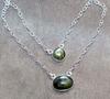 Choker Fiery Labradorite Bezel 925 Silver Plated Necklace 16" Fashion Sale F9v01