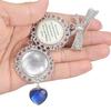 Bridal Bouquet Photo Charm Brooch Elegant Diamonds Inlayed Bowknot Brooch Pin Charm For Bride's Wedding Bouquet