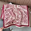 Autumn and winter new temperament retro high-end imitation cashmere scarf women's thick versatile long air conditioner shawl