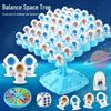 Astronaut Balance Stacking Game: Children's Educational Tabletop Toy for Parent-Child Interaction