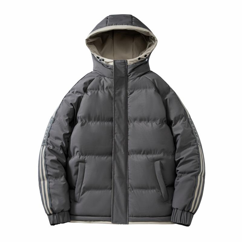 Cotton Clothes Men's New Winter Down Cotton Jacket Loose Thickened Cotton Clothes Bread Clothes Jacket