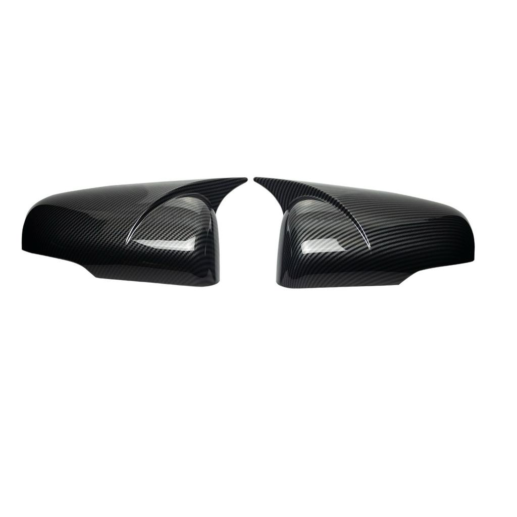Car  Rearview Side Mirror Cover Fit For Renault Koleos Y 2012 2013 2014 2015 2016   Wing Cap Rear View Case Trim Carbon Fiber