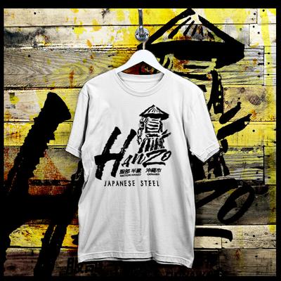 Samurai T-Shirt Shogun Assassin Bushido Ronin Hattori Hanzo Japanischer Stahl S-2XL