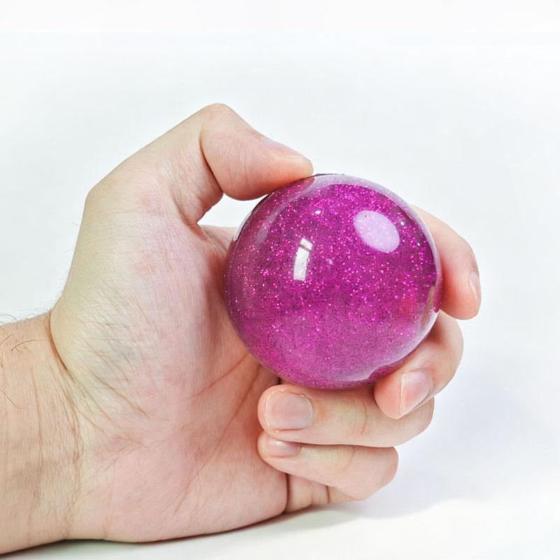Jumbo Super Bouncy Balls 55MM High Bounce Rubber Kids Toys Birthday Party Favors Carnival Fun Classroom Rewards (Color Random)