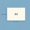 100 Sheets A4 Acid-Free Watercolor Paper for Wet Dry Media Artists Beginners Professionals Use