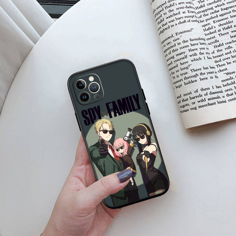 IR26 Spy X Anya Forger Family Case for Samsung A06 A35 A25 A24 A15 A05S A05 M55 M35 M15 A02 A12 A13 A10 A16 A20 A30 A22 A31 A32 A33 A42 A50