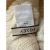 Used Unused FOXEY Cashmere Knit Hat 34573 Off-white
