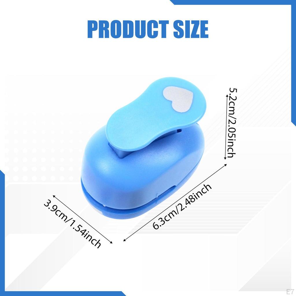 Papierstanzer Zubehör Deko Geschenke Loch Prägewerkzeug für Foto Kunstprojekte Festival