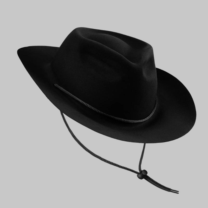 Child Cowgirl Hat Large Brims Cowboy Hat Girl Stage Show Hat Headpieces