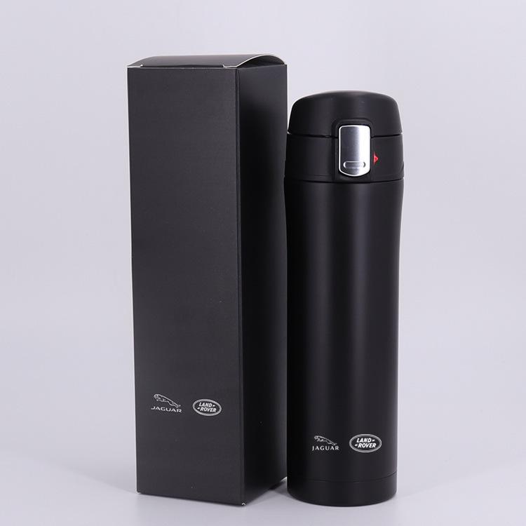 Copo Térmico de Aço Inoxidável com Abertura de um Clique - Presente da Loja 4S