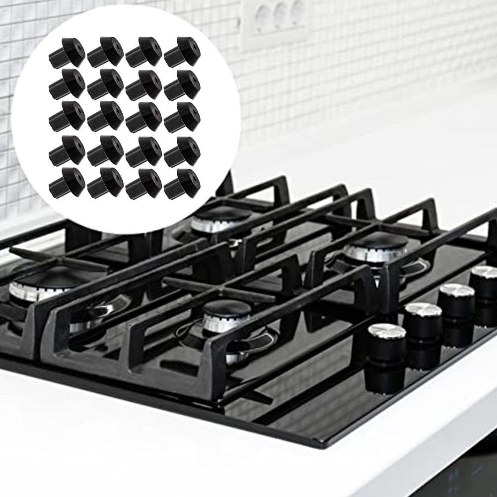 Gas Stove Accessories Rubber Feet Bumpers Easy Installation Process