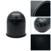 Univerzální 50MM příslušenství pro přívěsy Černý kryt koule pro přívěs Kryt koule pro tažné zařízení Ochrana tažného zařízení Styling auta