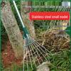 Telescopic Stainless Steel Leaf Rake